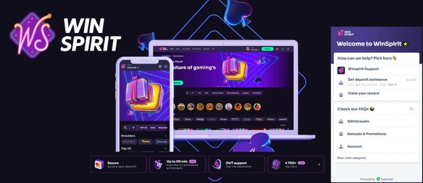 Support for the Win Spirit Support for the Win Spirit